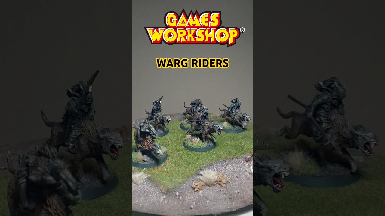 LOTR Warg Riders Full Metal 