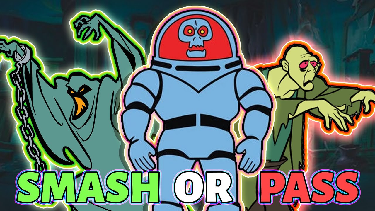 SMASH or PASSING EVERY SCOOBY DOO MONSTER (Oh boy...)