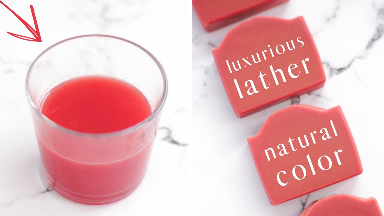 Make a luxuriously bubbly soap with this summer fruit🌞