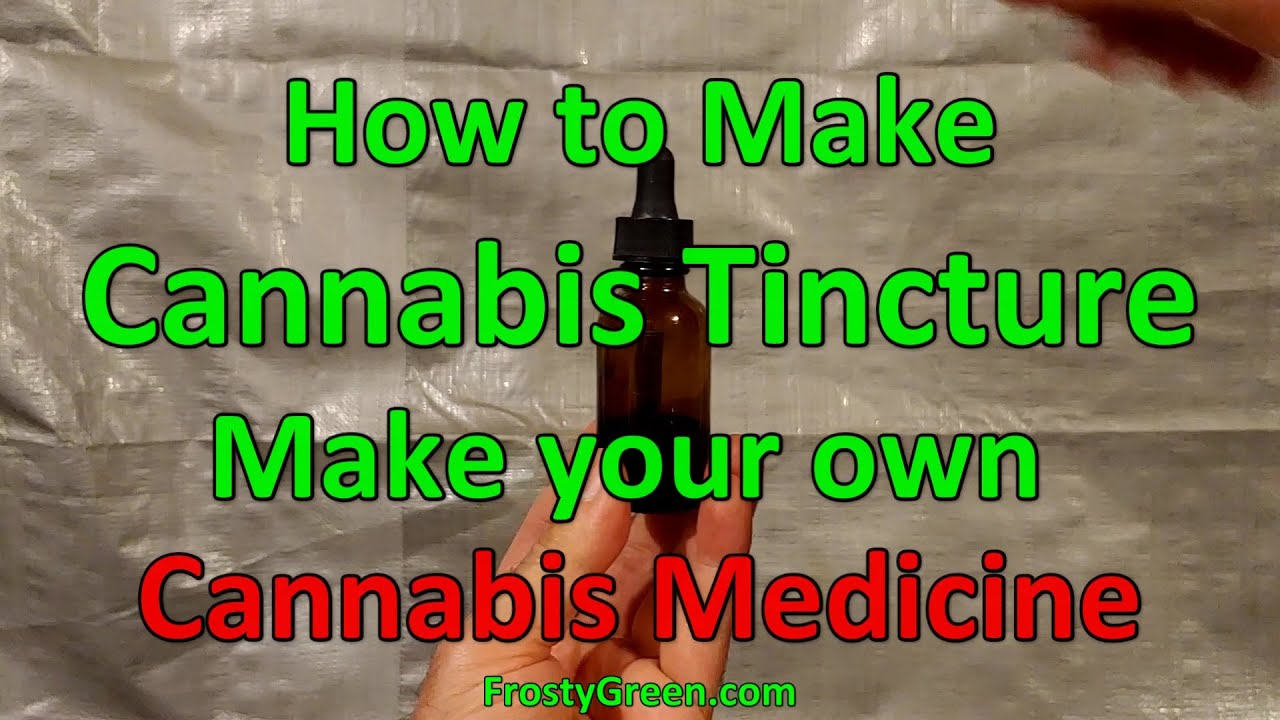 How to Make Fantastic Cannabis Tincture. Make your own Medicine from cannabis trim, flower or keif.