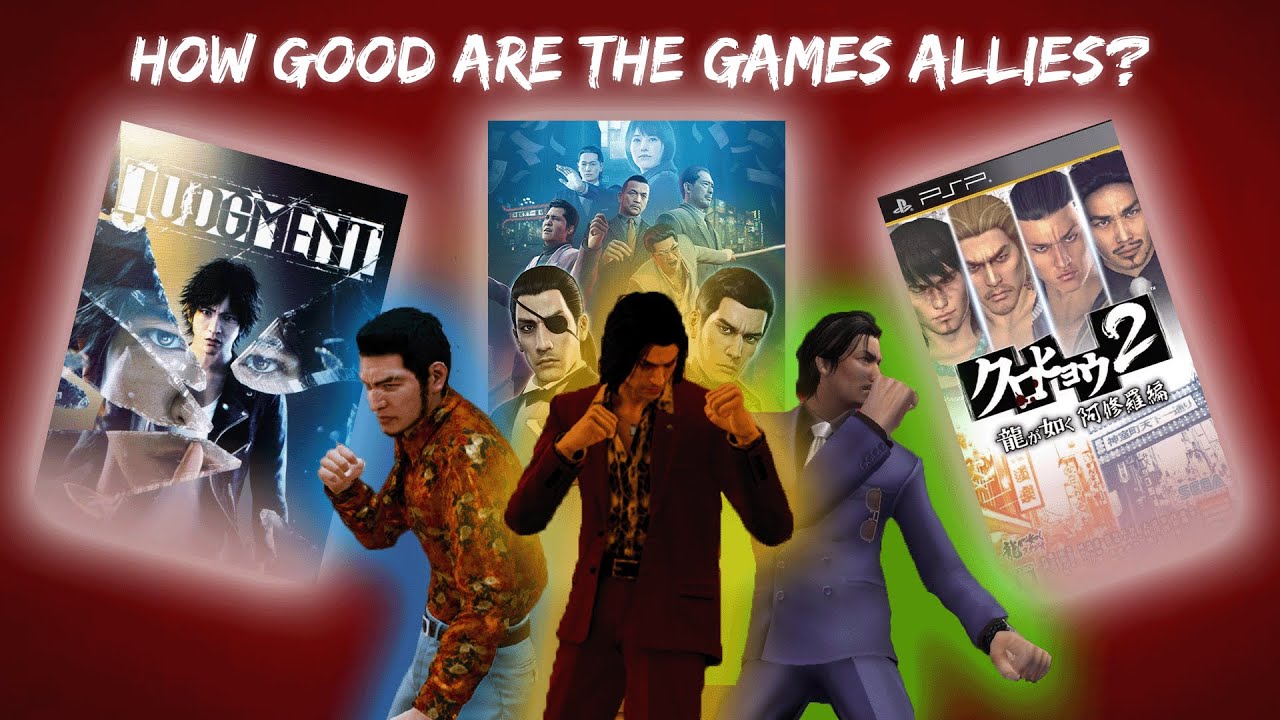 How Good Are The Allies in Each Yakuza Game?