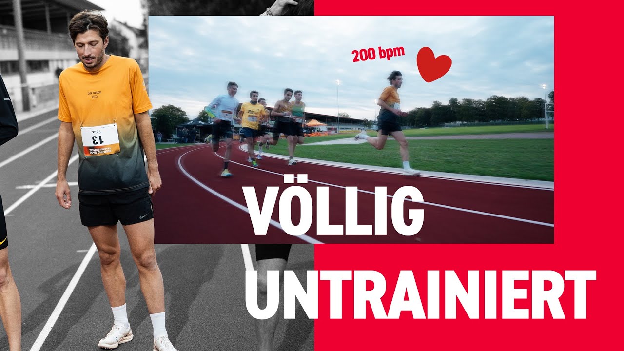 Ich bin total UNFIT und laufe gegen Deutschlands beste Läufer! @Running Gags