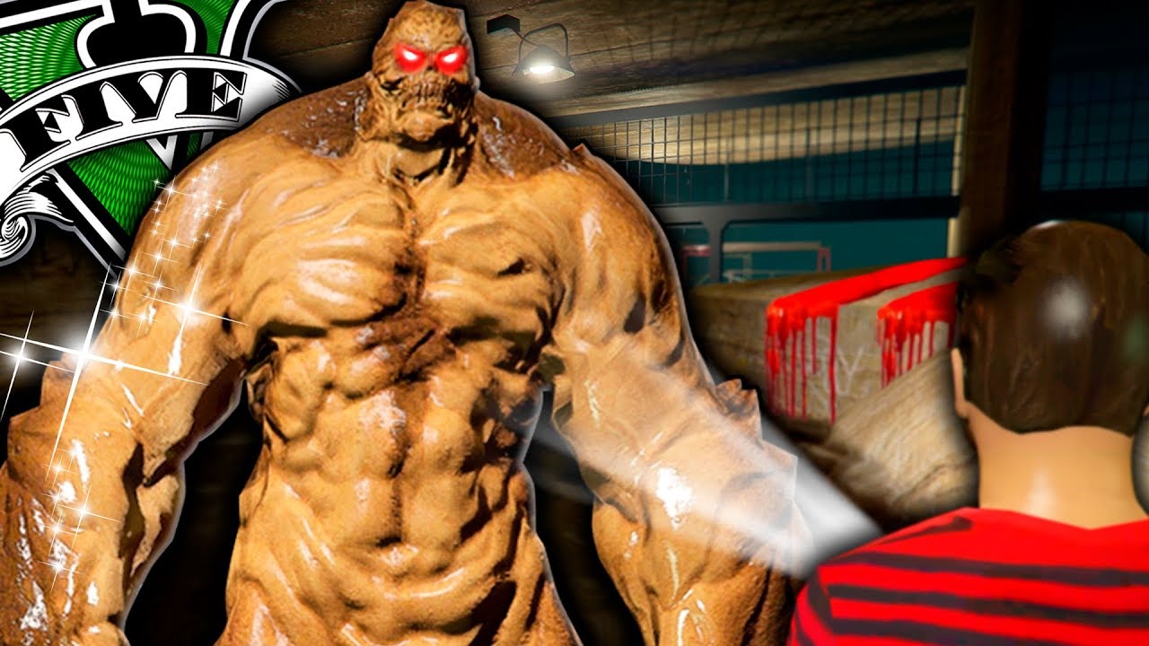 SE ME APARECE ESTE MUTANTE !! * EN LAS ALCANTARILLAS * - GTA 5 Hueva
