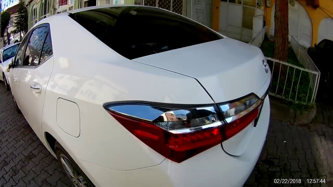 TOYOTA COROLLA 2018 ADVANCE TANITIM ( MAKYAJLI KASA )