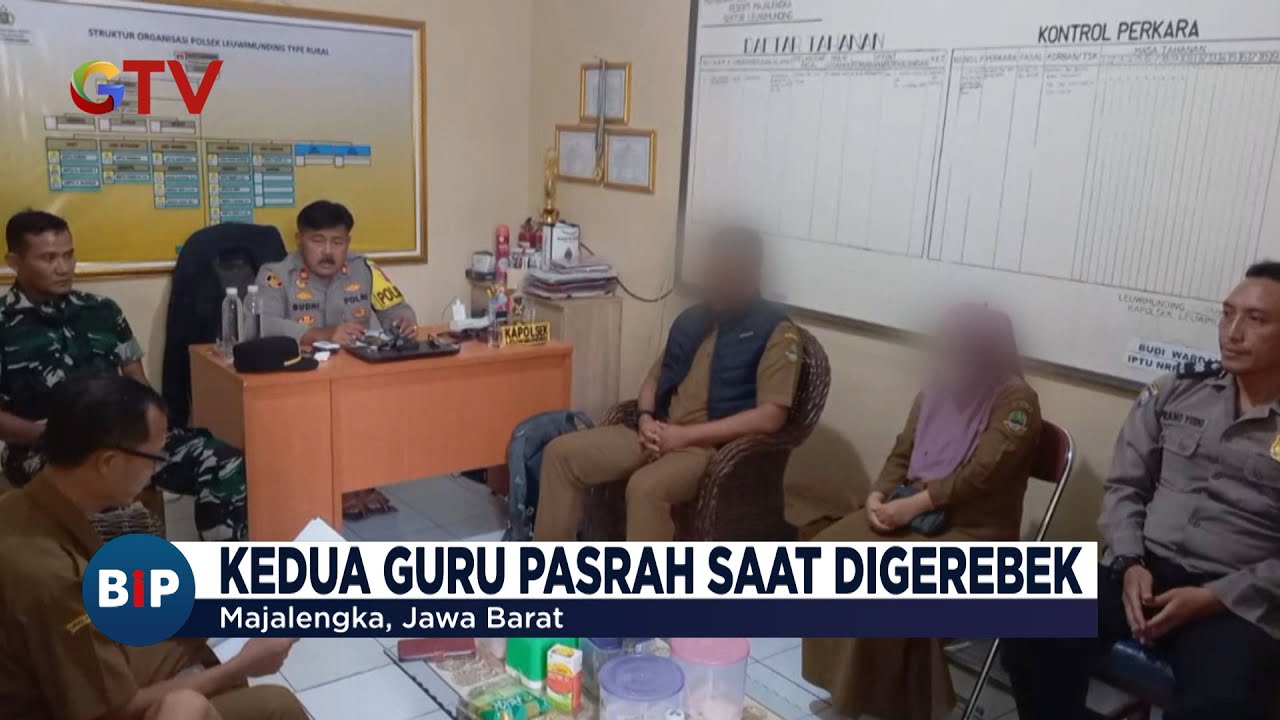 Apes! Diduga Lagi Asyik Berudaan, Dua Oknum Guru di Majalengka Digerebek Warga - BIP 09/11