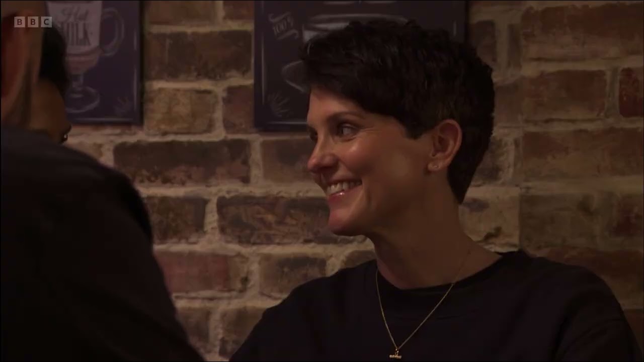 Eastenders Gina and harry give penny the options to vinny&rsquo;s proposal to leave the market scene