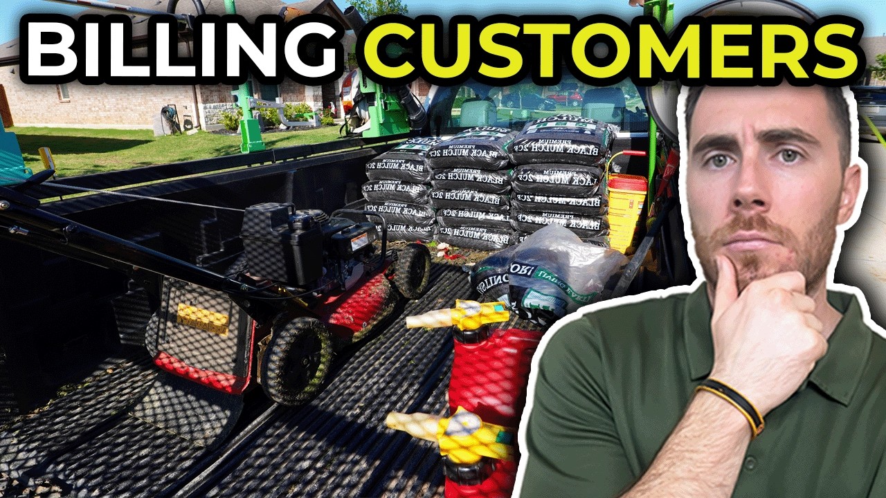 Invoice Mowing CORRECTLY or LOSE Money