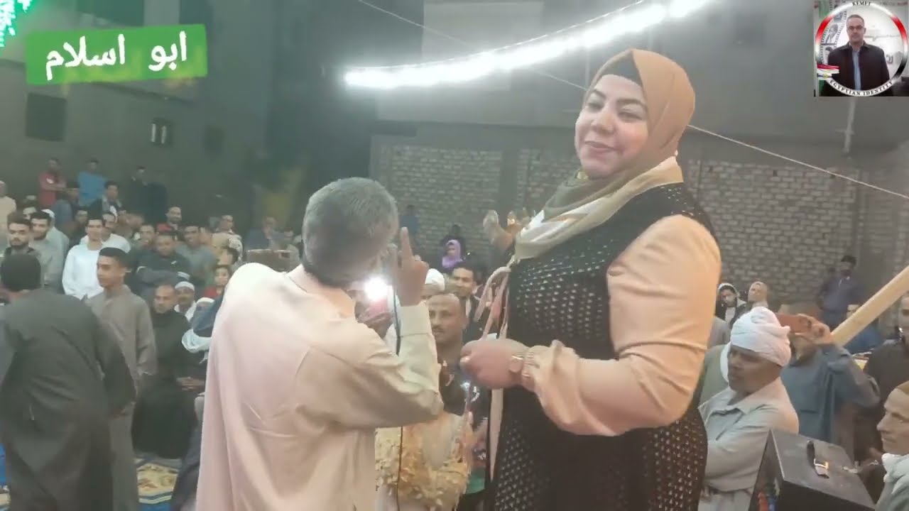 ديتوه رائع جدا الشيخ رفعت عبدالحميد والحاجه رشا عبدالكريم