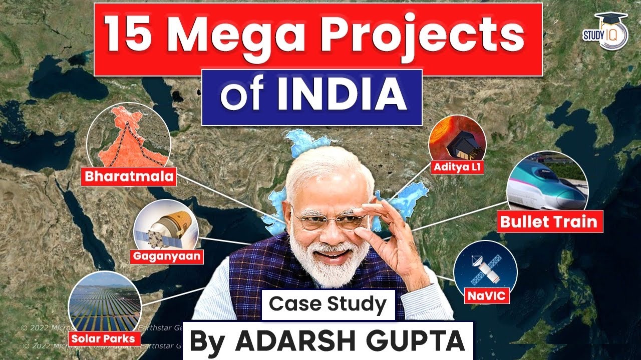 15 Upcoming Mega Projects in India I Science, NHAI, Defence I UPSC GS-3 Indian Economy