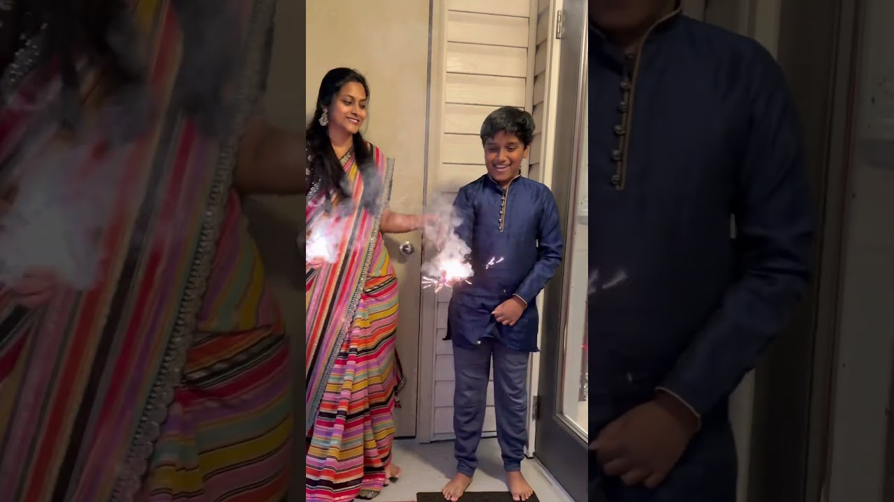 ✨Happy Diwali 🪔✨ #geethavlogs #teluguusa #teluguvlogsfromusa #saree