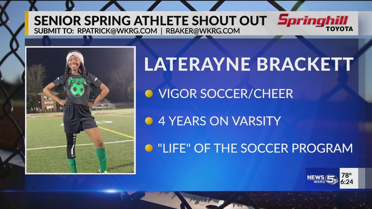 Senior Spring Athlete Shout Out: Laterayne Brackett