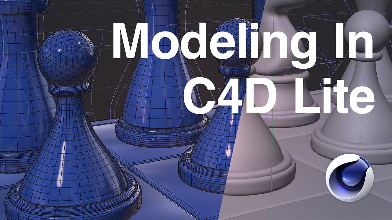 Modeling in Cinema 4d Lite (2/5)