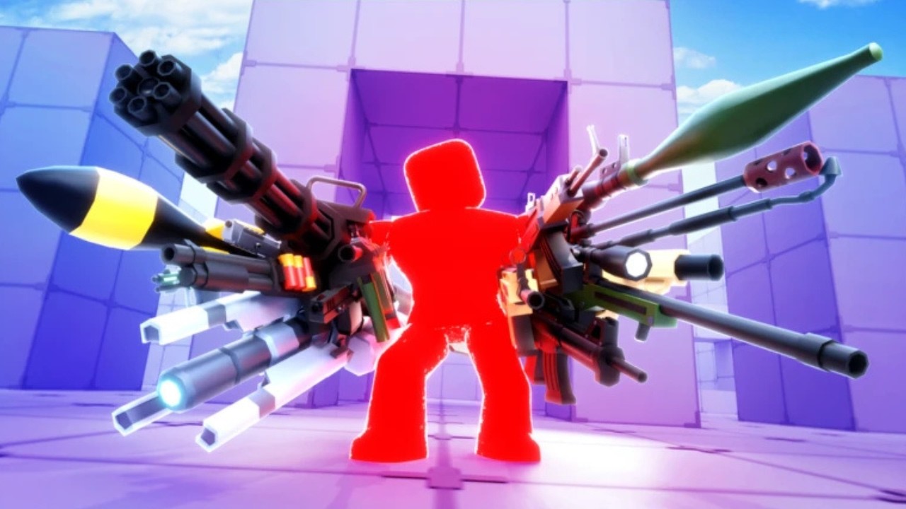Roblox Rivals but our weapons are **RANDOMIZED!***
