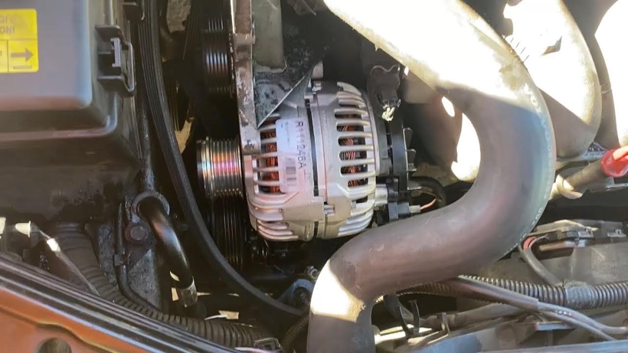Alternator Replacement Volvo S60 (also includes power steering pump, serpentine belt ,voltage test)