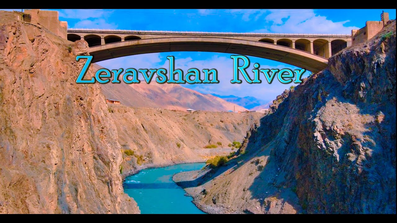 Zeravshan river. Relaxing music