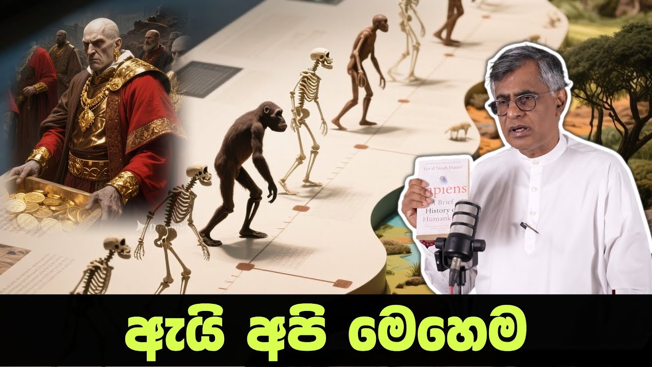 Pothcast | ඇයි අපි මෙහෙ​ම | Sapiens by Yuval Noah Harari | Patali Champika Ranawaka
