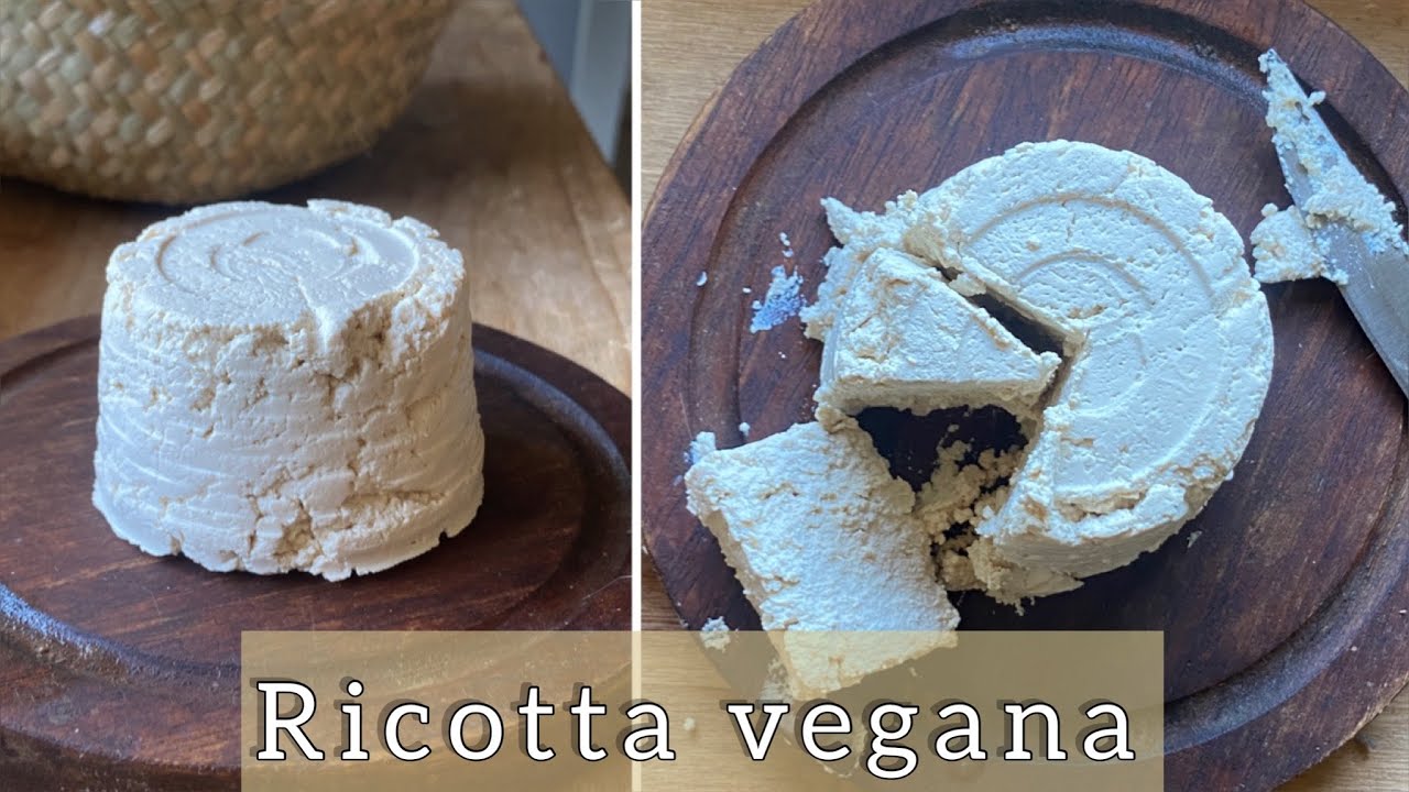 RICOTTA VEGANA | Buona, Facile, con due Ingredienti