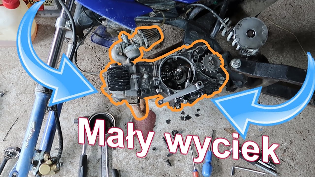 Loncin 110/125 Niespodzianka dzień po zakupie / Pierwsze poprawki / Tuning modyfikacje