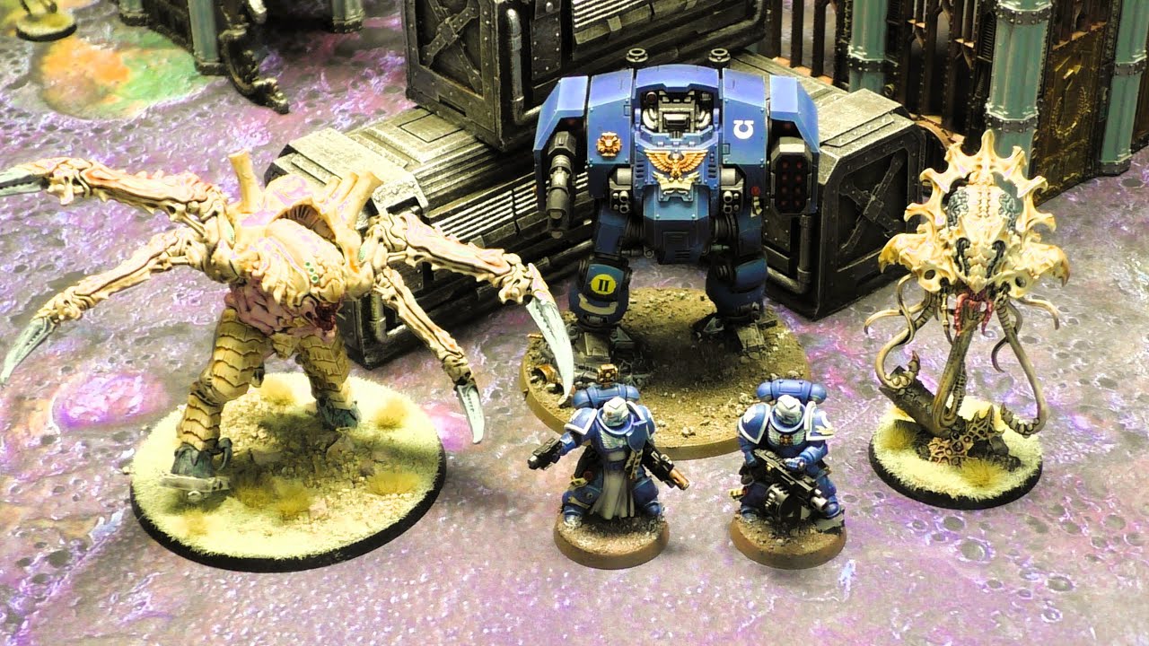 Warhammer 40k - Battlereport 563 - Tyraniden vs. Space Marines (DE)