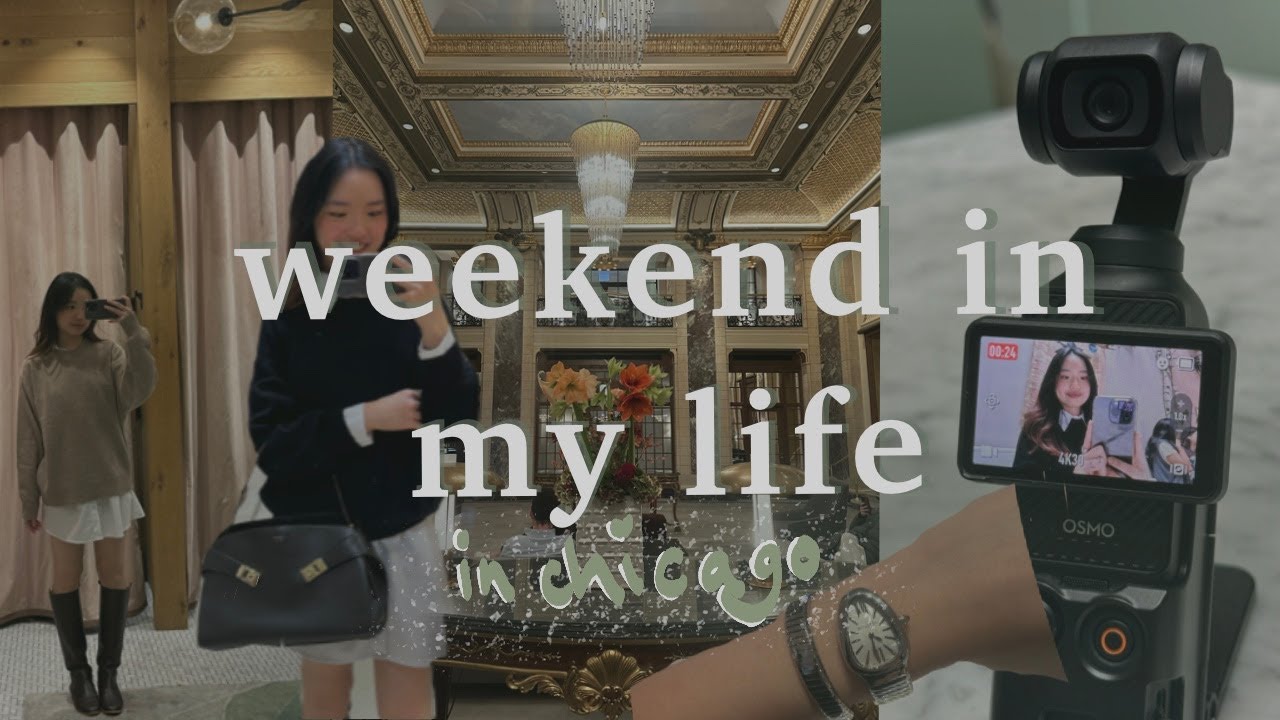 weekend in my life in chicago! (just eating lowkey)