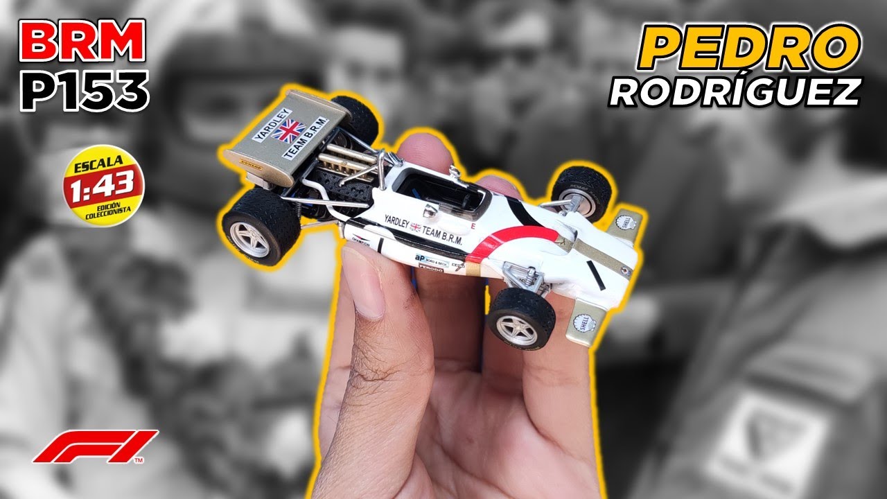 ¡BRM P153 de Pedro Rodríguez en escala 1:43! Ixo | Milenio