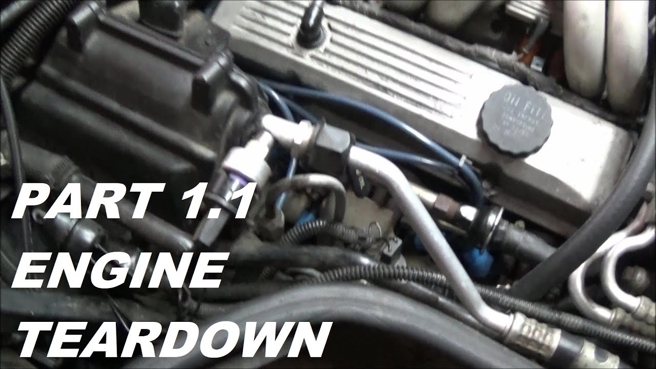 Video 22 - Part 1.1:Engine Tear Down to Heads - C4 Corvette Blown Head Gasket
