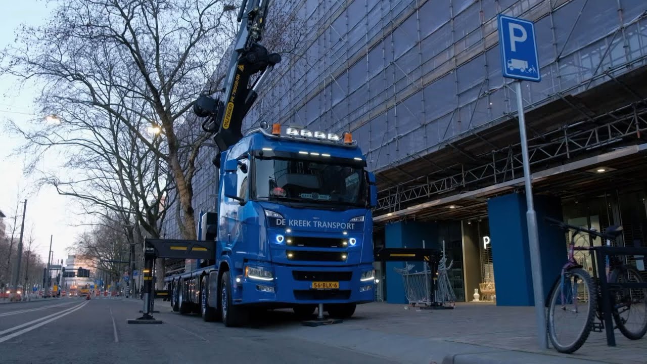 De Kreek Transport hijst er op los met Scania autolaadkranen
