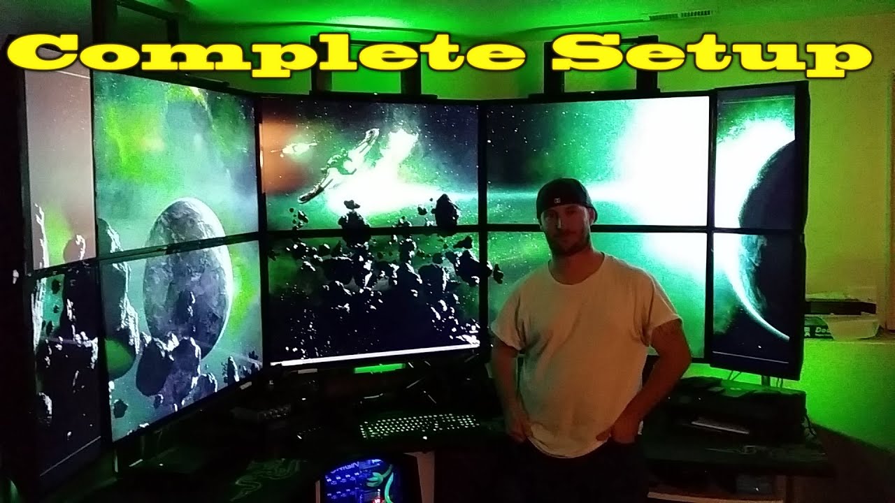 My 2014 Razer Themed Ultimate Setup Powered by the Origin Genesis