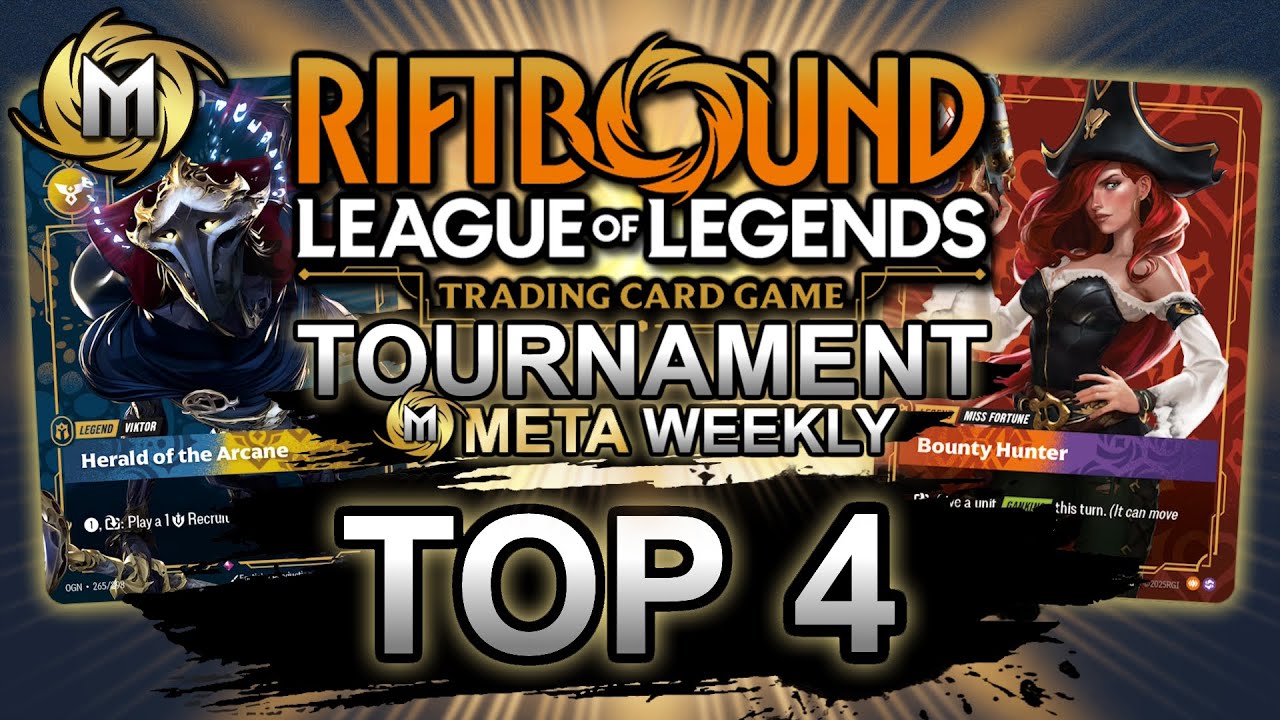 Riftbound Tournament Gameplay - TOP 4: Viktor vs Miss Fortune | Meta Weekly August 9