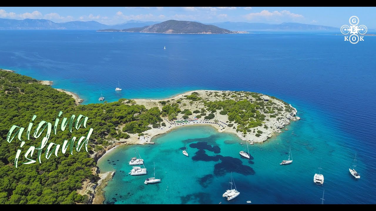 Αίγινα με drone - Aegina island by drone