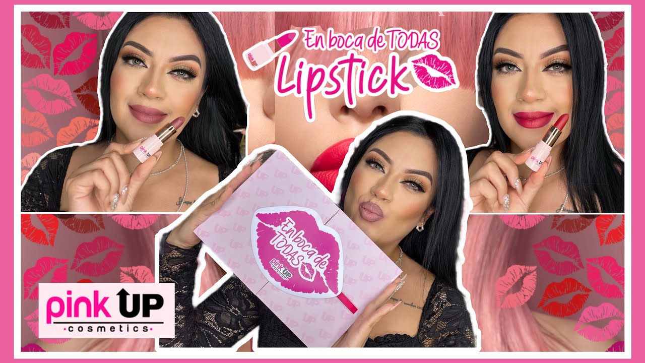 💄NUEVA COLECCIÓN DE LABIALES De PINK UP 💖 EN BOCA DE TODAS / Me pruebo TODOS LOS TONOS!