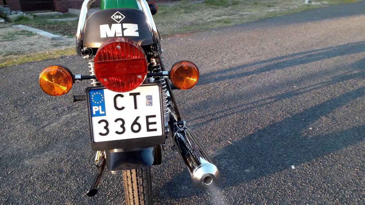MZ ETZ 250 1986 -po renowacji - after renovation
