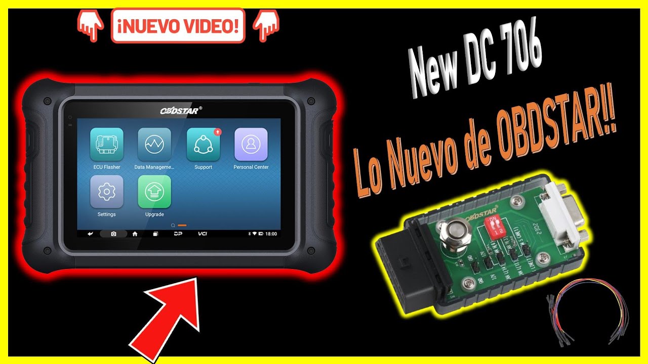 DC706 DE OBDSTAR, LO MAS ACTUAL PARA CLONAR ECUS (Tips, cómo  comprar y cómo elegir tu softwares)