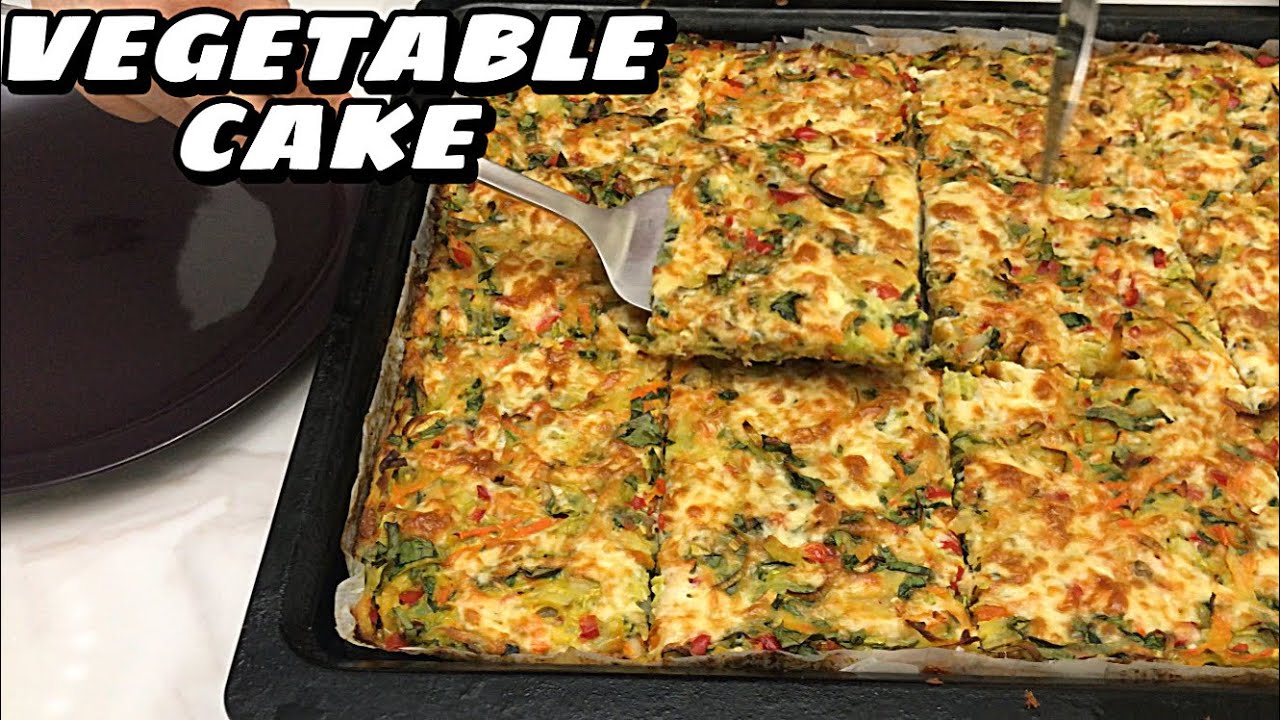 DELICIOUS VEGETABLE CAKE FOR DINNER