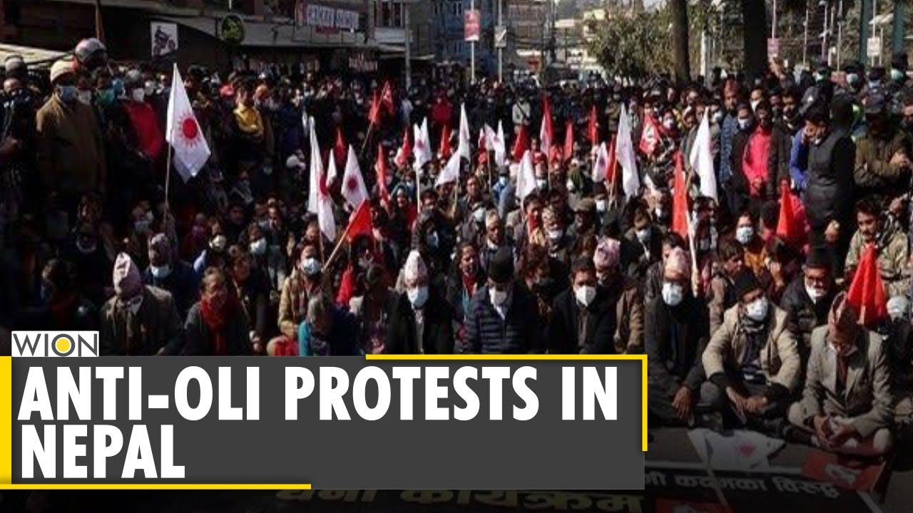 Demonstrators clash with police during protests against Oli in Nepal | English News