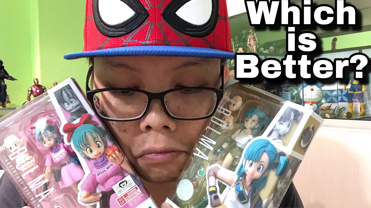 COMPARISON: SH Figuarts Bulma Action Figures from Dragon Ball