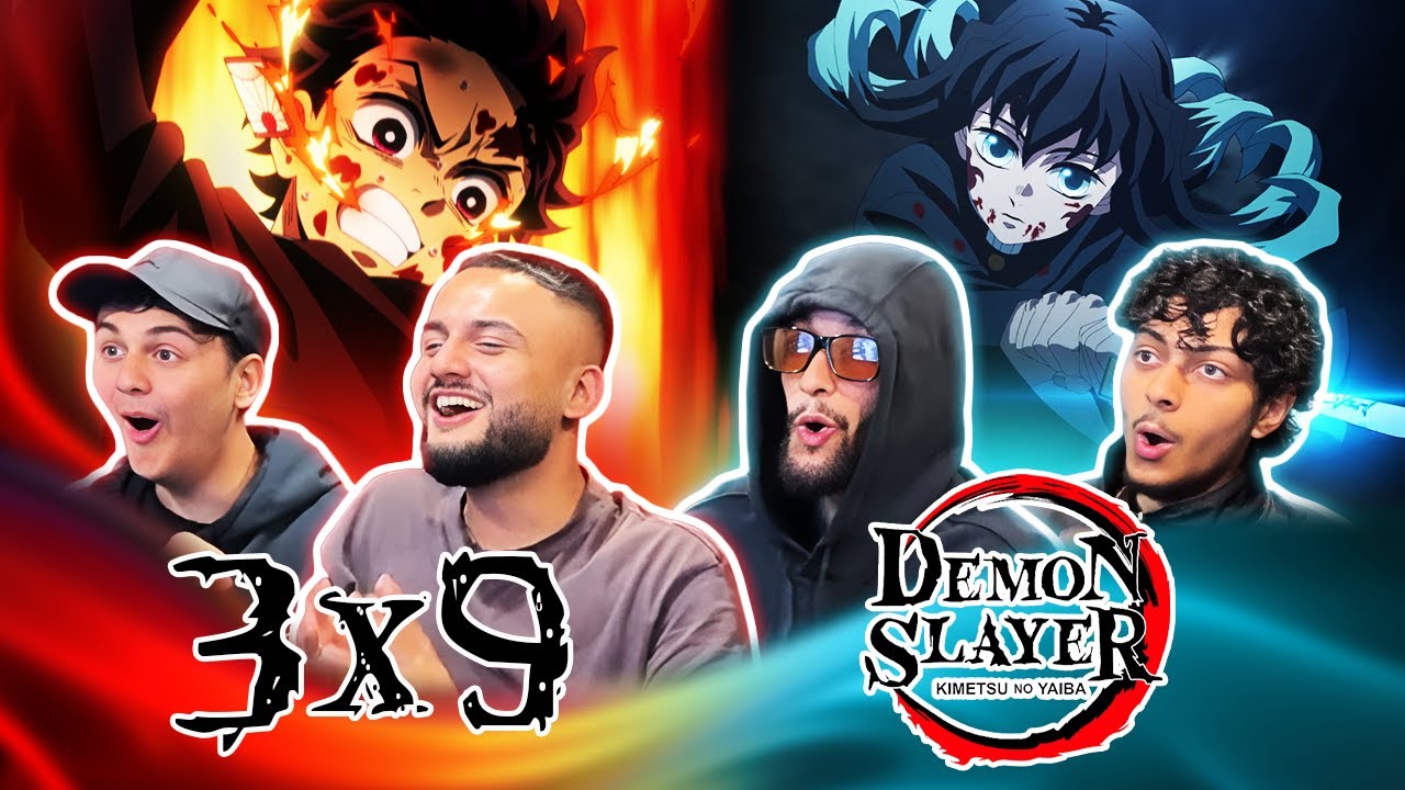 MUICHIRO IS THE GOAT!!! 🔥 | BROTHERS watch Demon Slayer 3x9 | REACTION