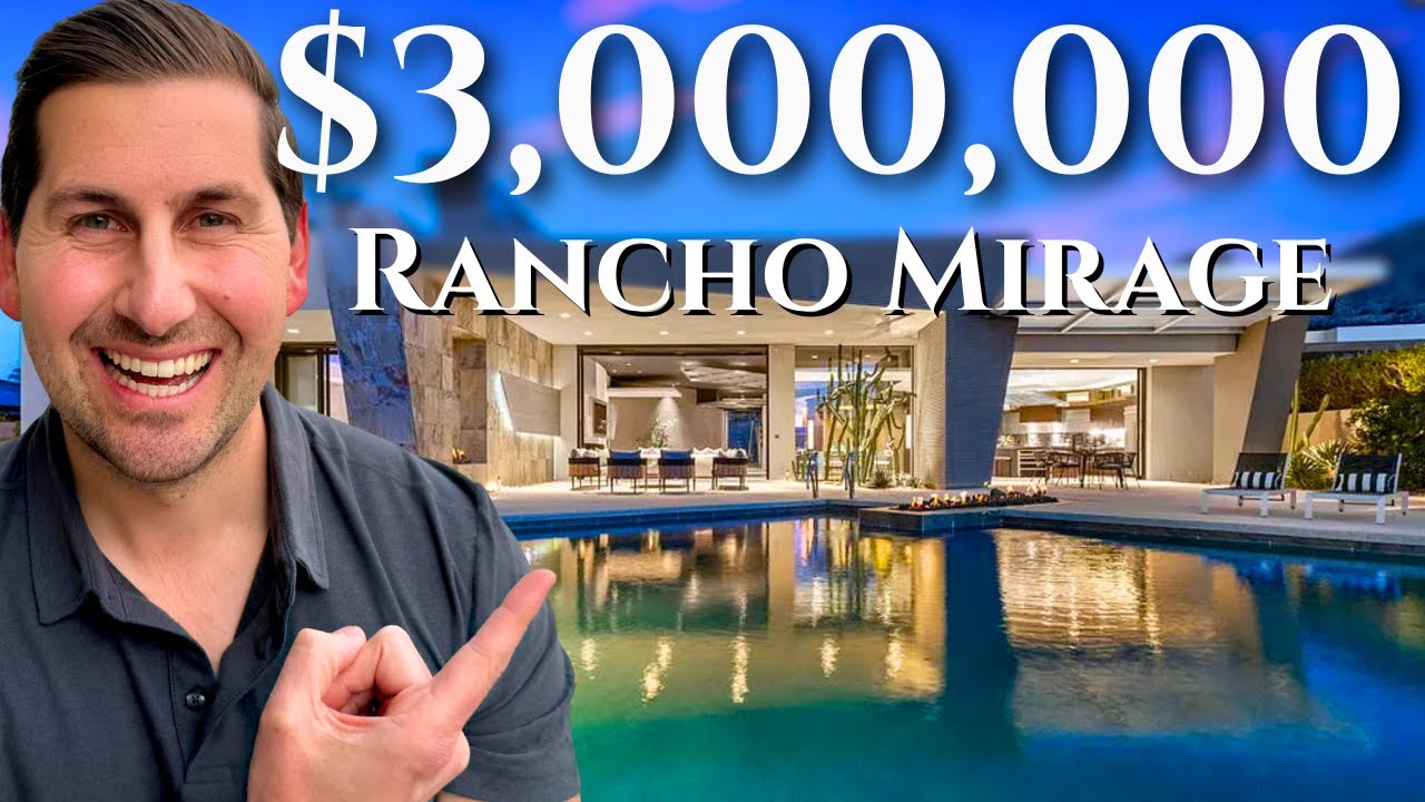 What $3 Million Buys in Rancho Mirage Luxury Homes (Disney Cotino, Clancy Lane, Mirada Estates)