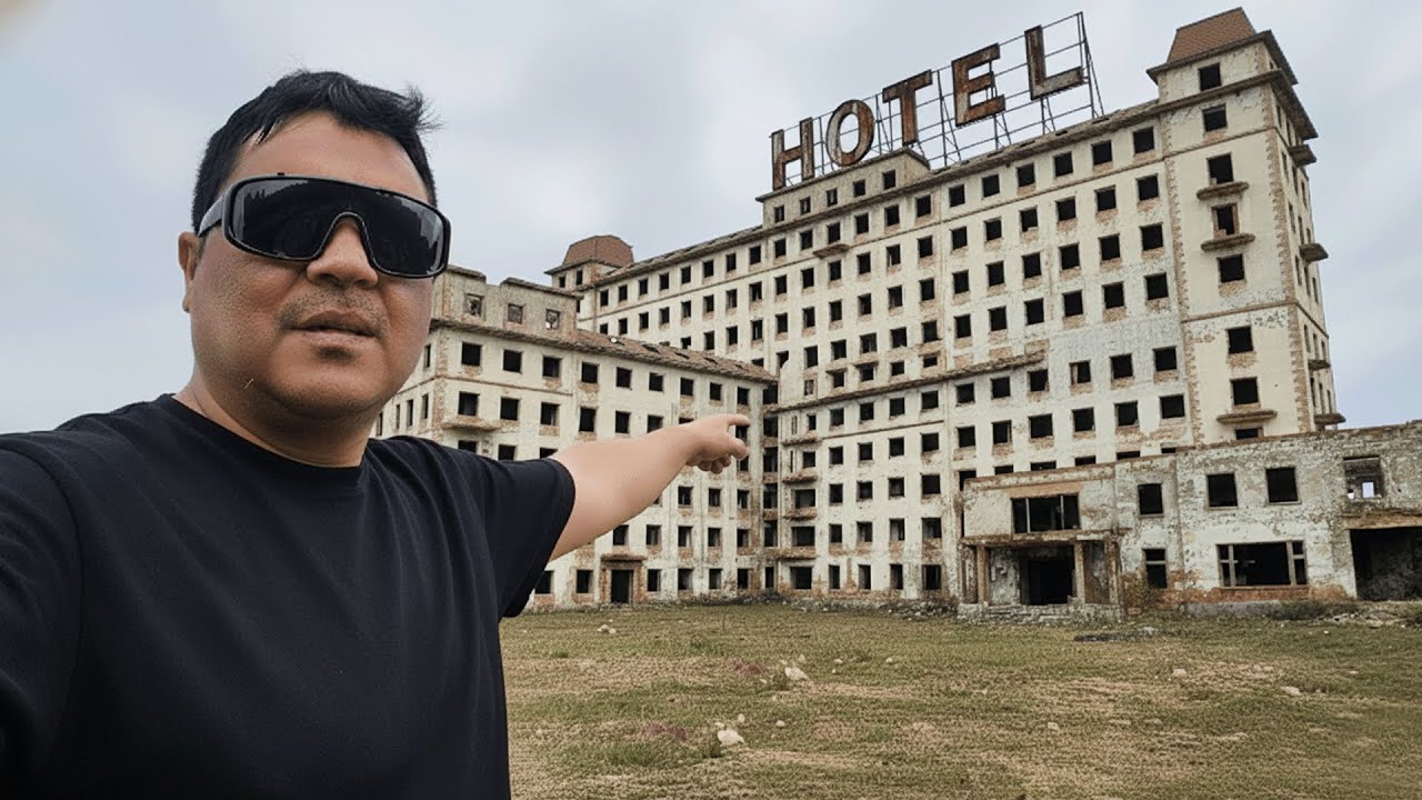 HOTEL DE LUJO ABANDONADO es morada de 8 personas
