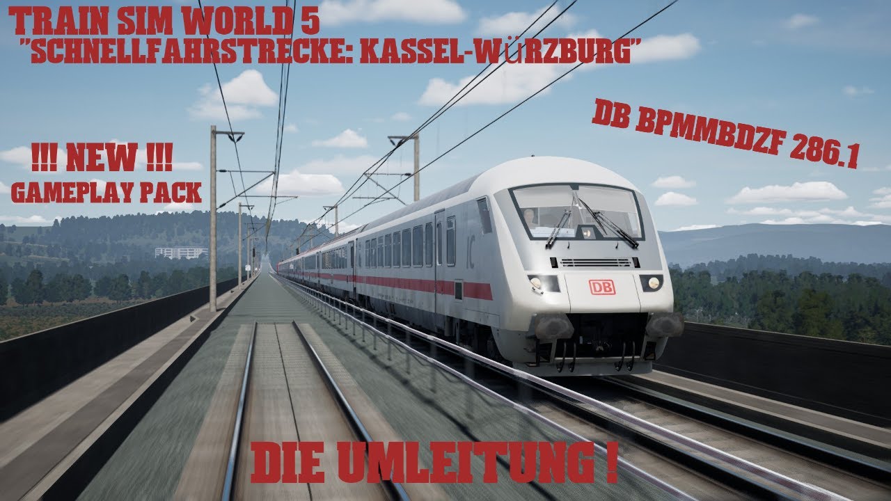 TSW 5/ Schnellfahrstrecke: Kassel-Würzburg/ Die Umleitung! (Bpmmbdzf 286.1 Expert) Jenco/ PC/ DE