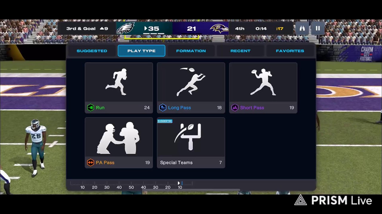 Eagles @ Ravens Week 17 Season 7