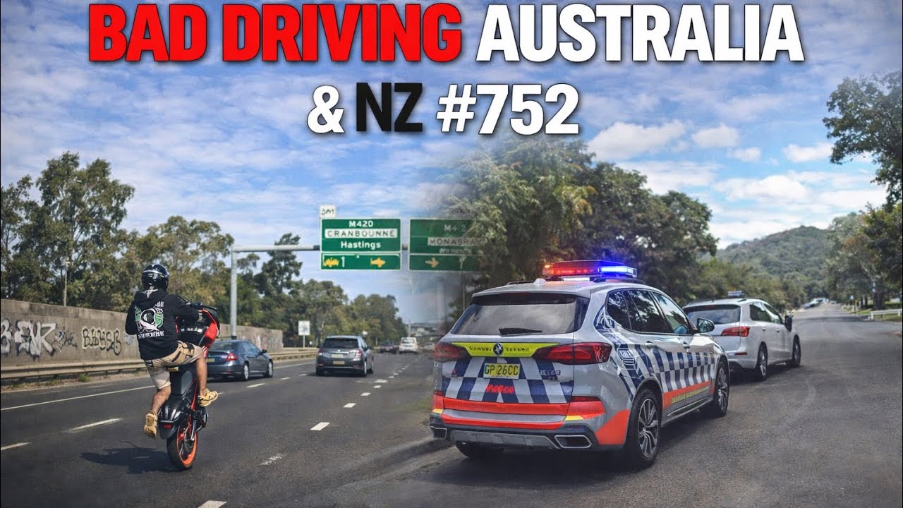 BAD DRIVING AUSTRALIA & NZ # 752 ...That was Pretty Good