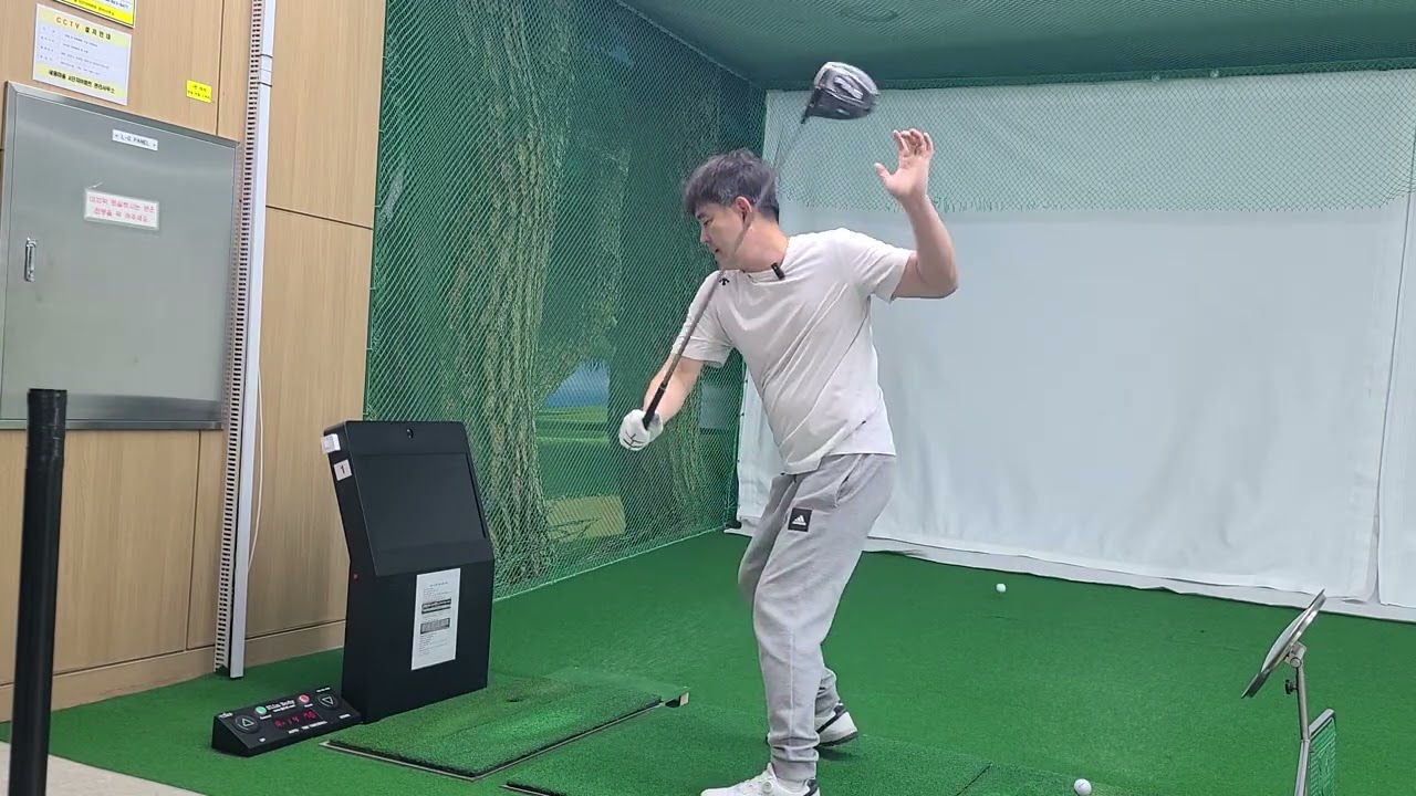 손프로  드라이버  샷