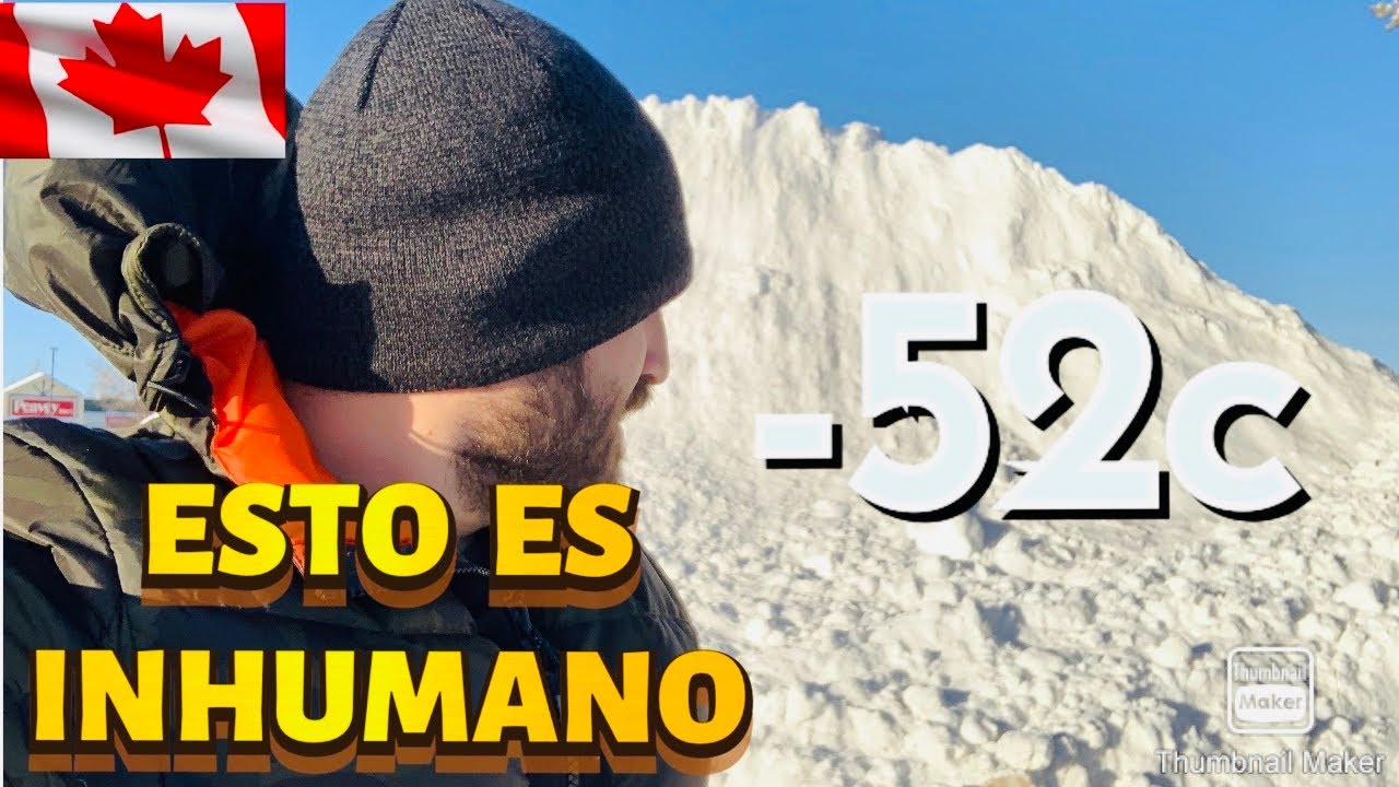 LA DURA REALIDAD DEL INVIERNO EXTREMO EN SASKATCHEWAN CANADA