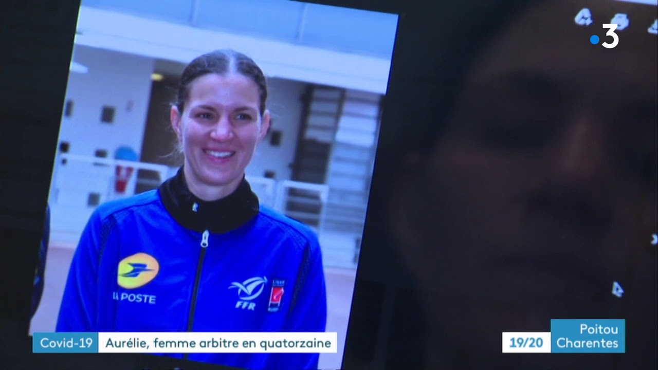 Charente-Maritime : Aur&eacute;lie Groizeleau, arbitre de rugby, plac&eacute;e en quarantaine