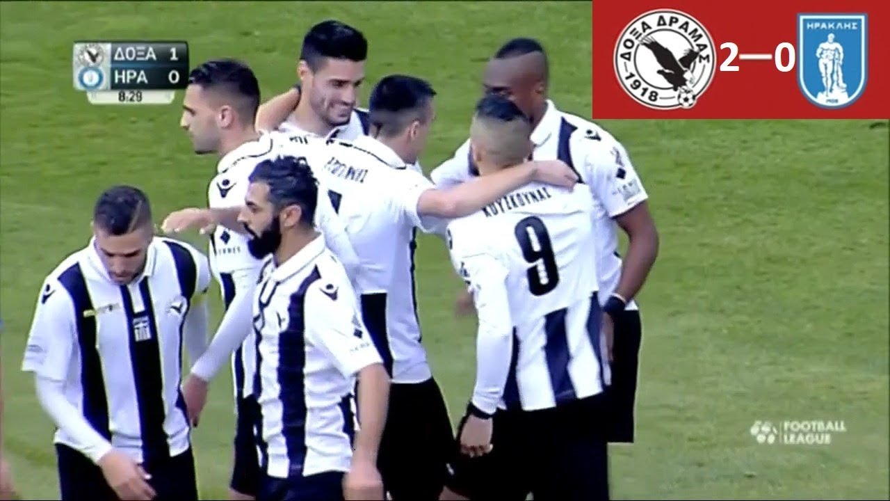 Δόξα Δράμας - Ηρακλής 2-0 Στιγμιότυπα | Football League 9η αγ. {15.12.2018}