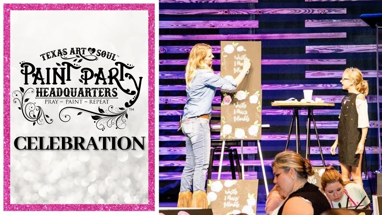 Paint Party Headquarters Celebration