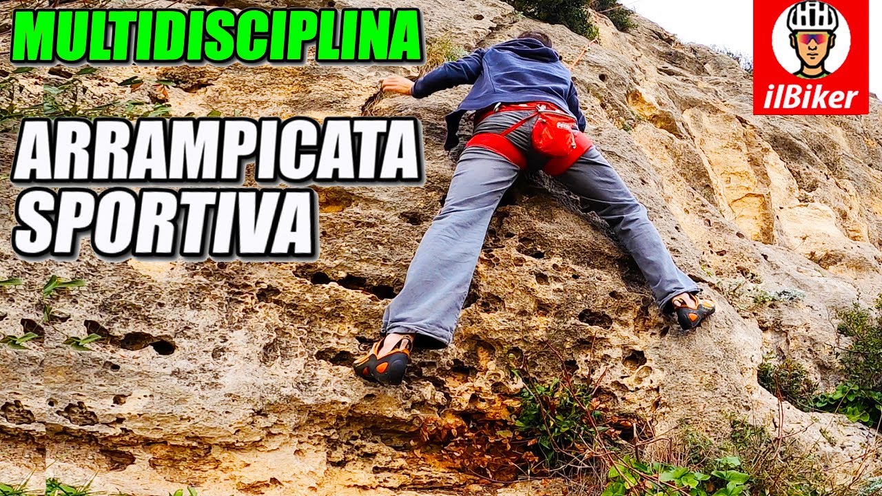 ilBiker in Falesia... dopo 5 anni torno ad arrampicare