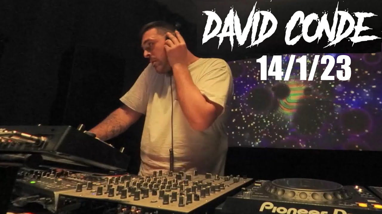 David Conde DJ Session at Entropia Studios 14/1/2023