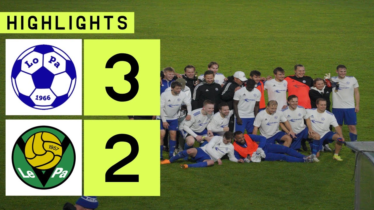 [Miesten Nelonen] Lohjan Pallo vs LePa/Bangers 3-2 (3-2) | Highlights